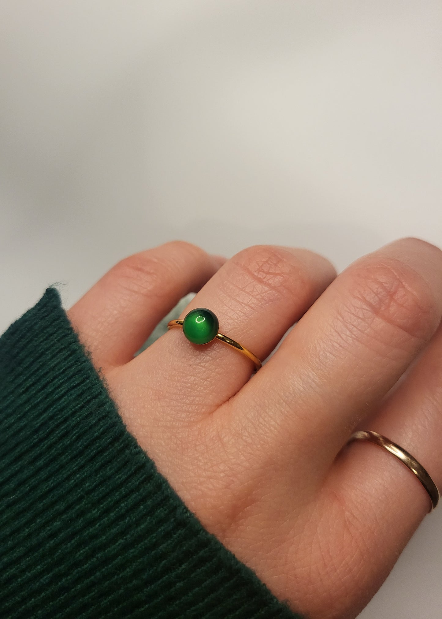 Nephrite Ring Green