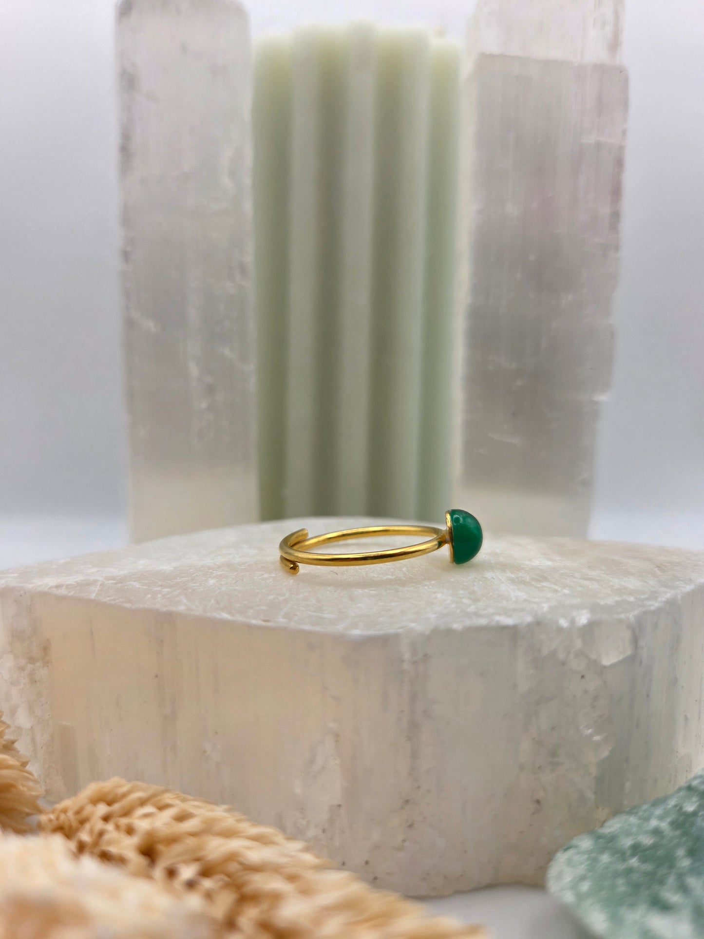 Nephrite Ring Green
