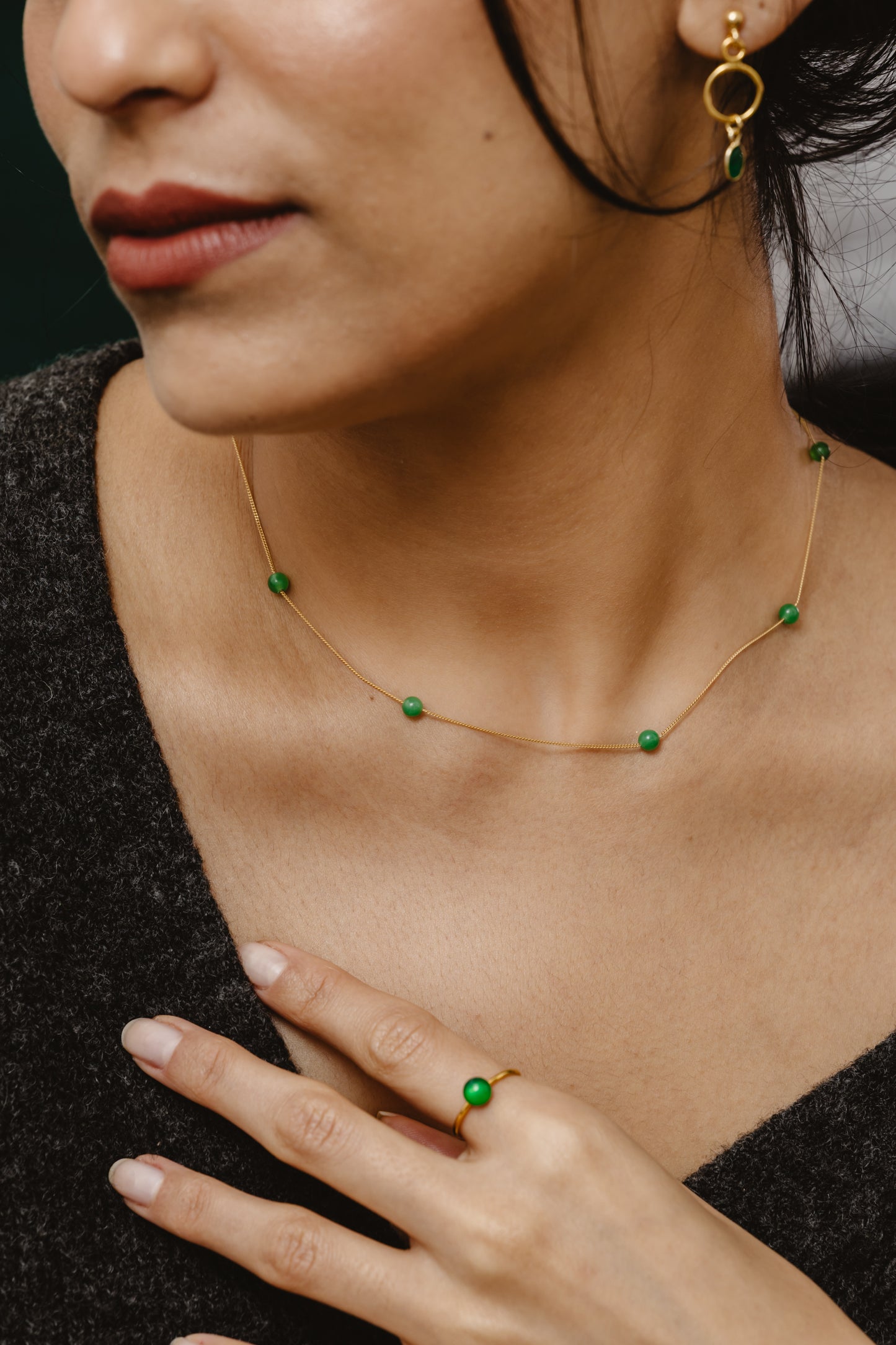 Green Luck – Aventurine Necklace