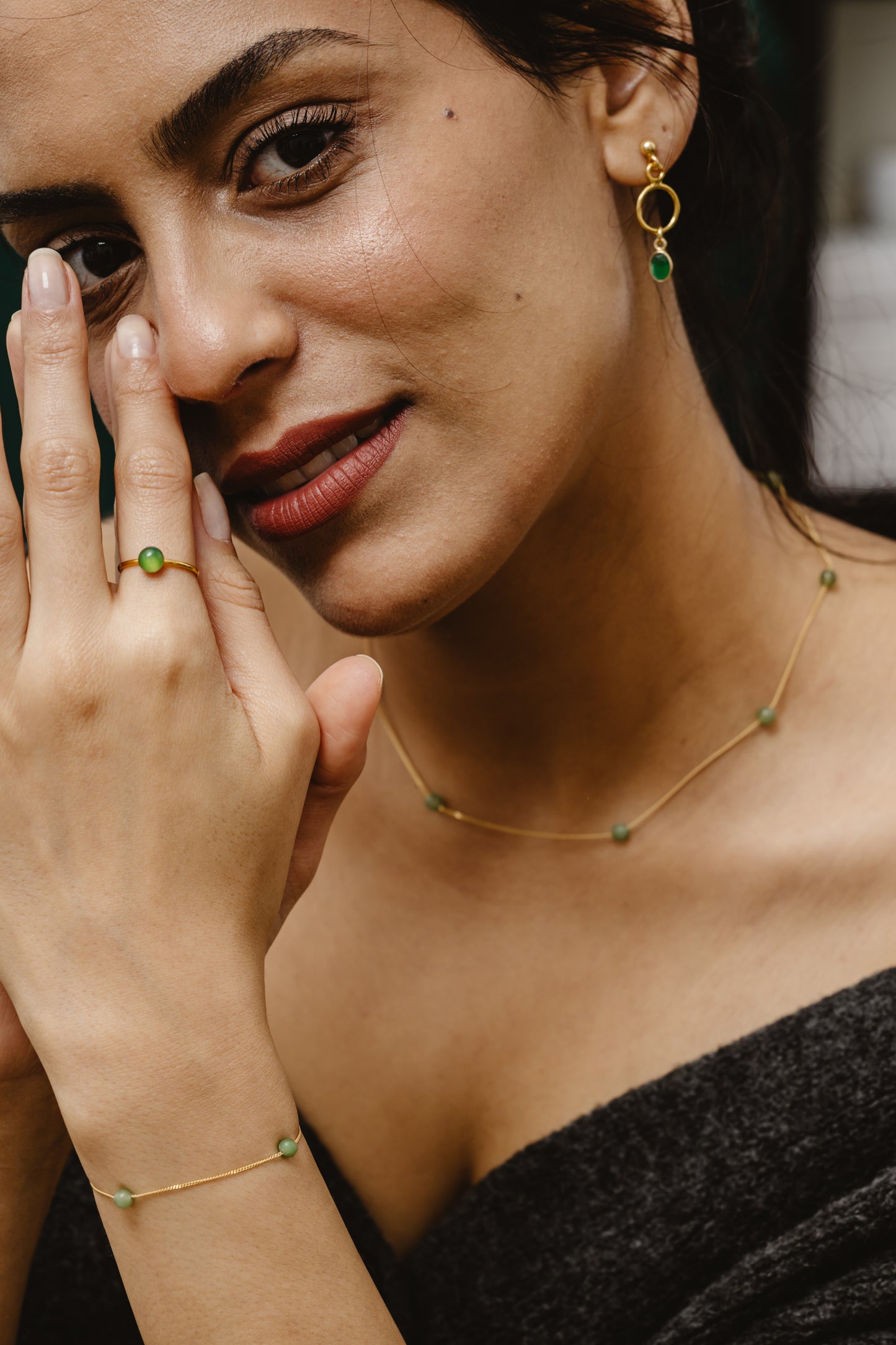 Green Luck – Aventurine Necklace