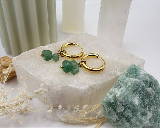 Green Aventurine Earrings
