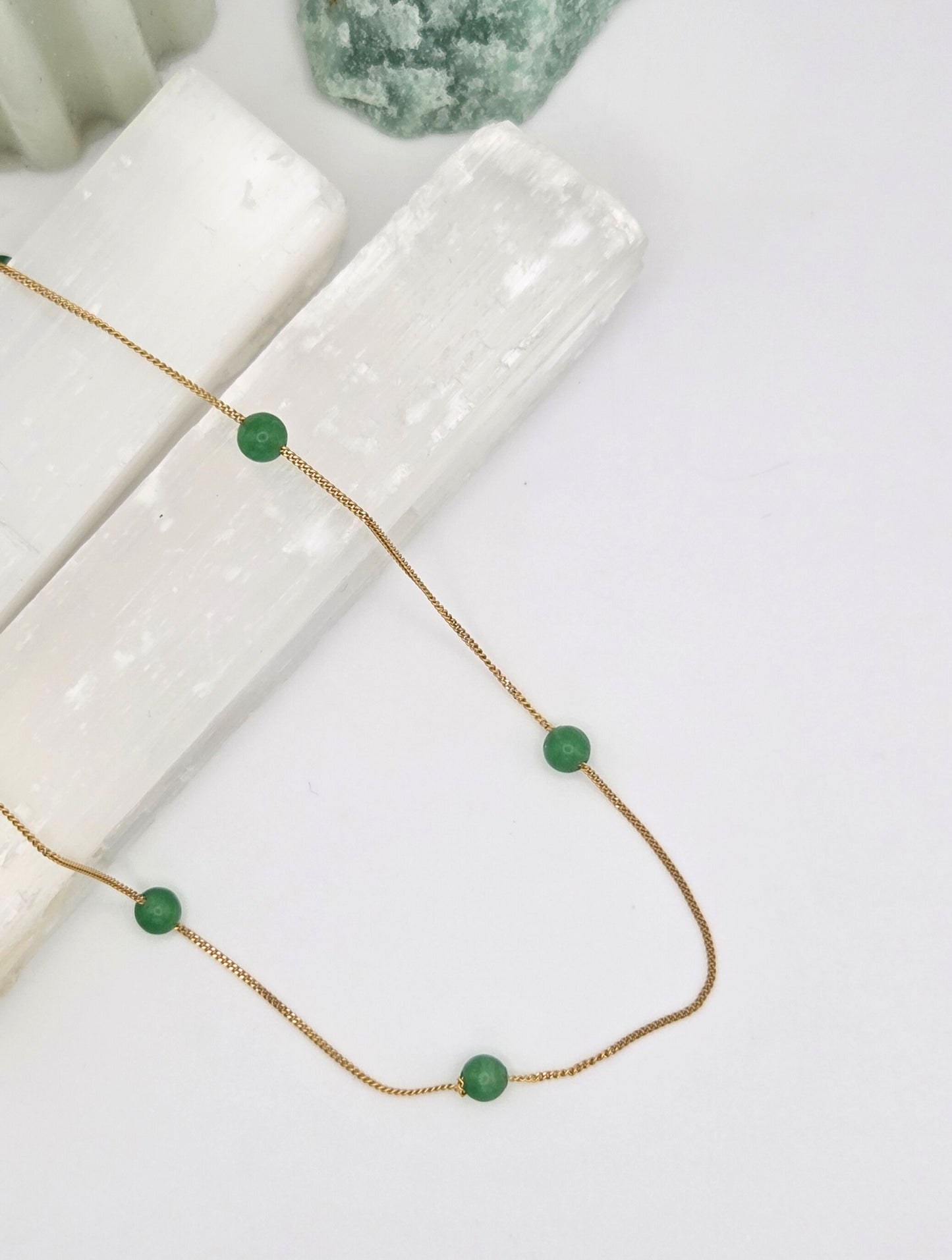 Green Luck – Aventurine Necklace