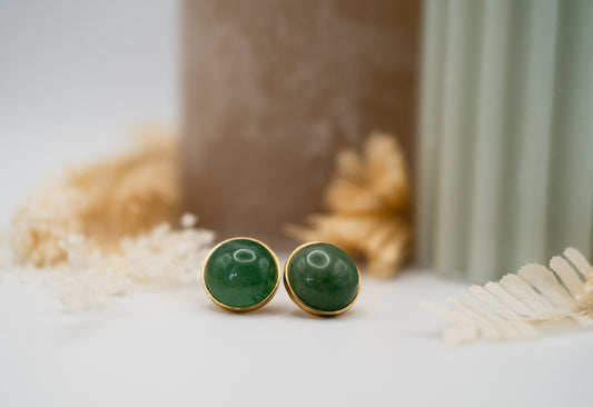 Aventurine earrings
