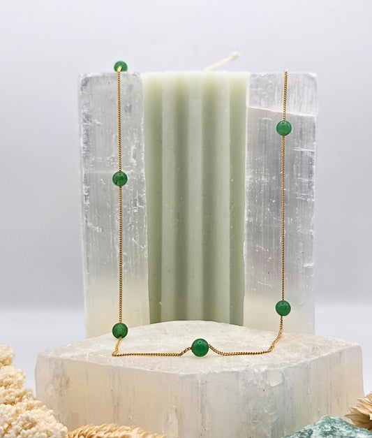 Green Luck – Aventurine Necklace