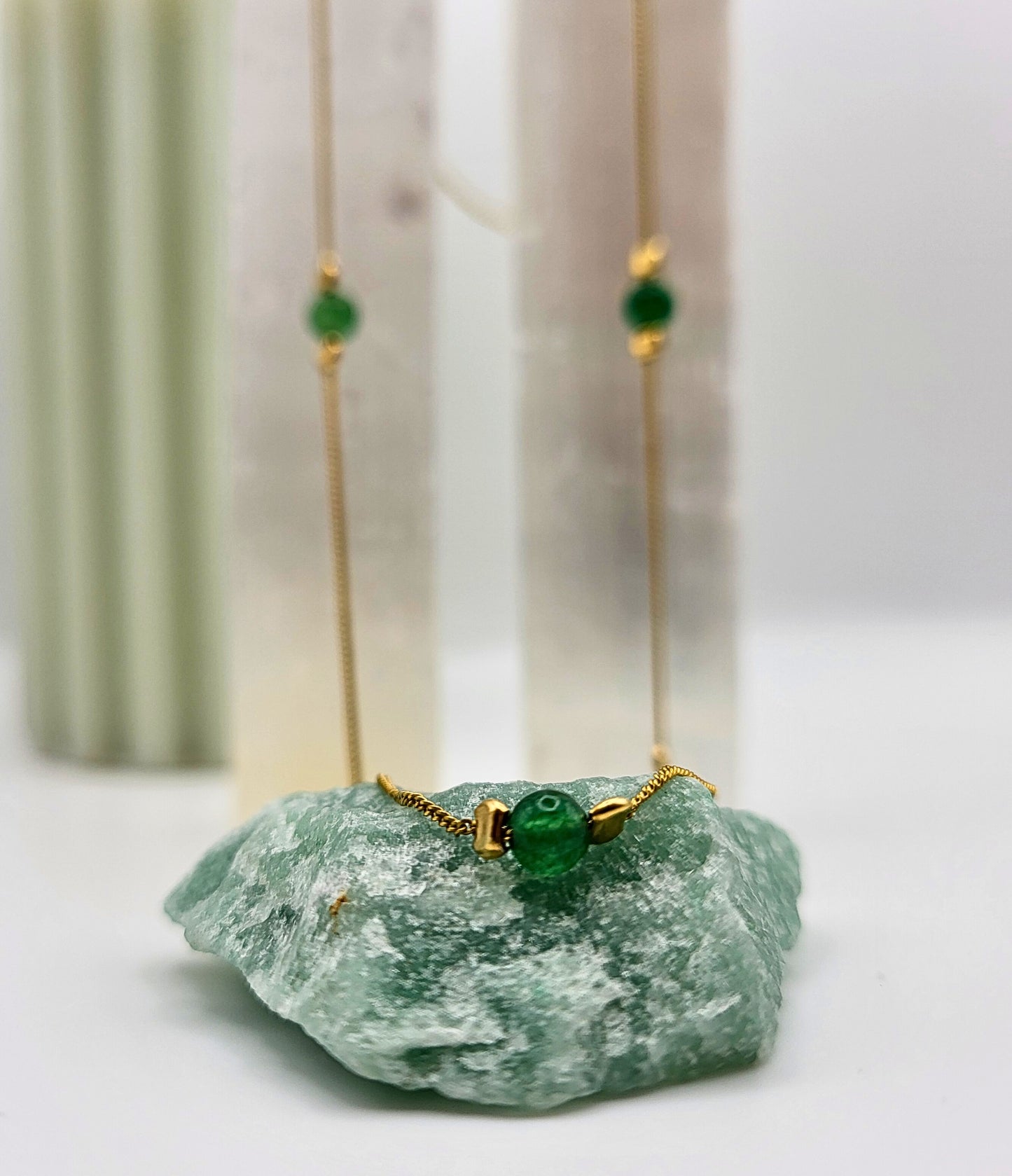 Green Luck – Aventurine Necklace